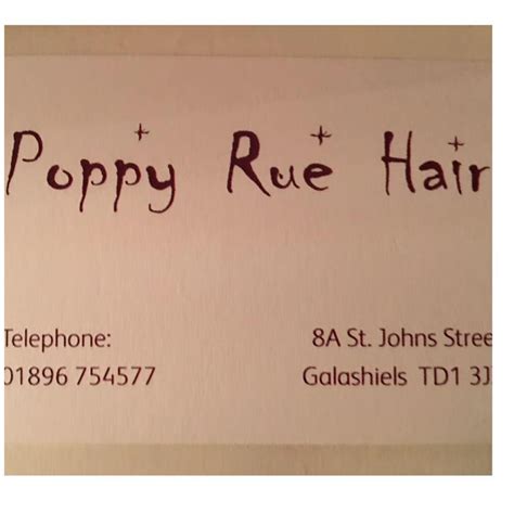 Poppy Rue Hair - Facebook