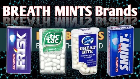 Popular breath mints 1956. 7. Andrew Lessman Breath Plus Odor Eliminating Dietary Supplement, 60-Count. 8. Crest Scope Airline Approved Mint Mist Spray Breath Freshener, 2-Pack. Most people realize that onions, garlic and stinky cheeses cause severe bad breath, but other culprits can be even worse. 