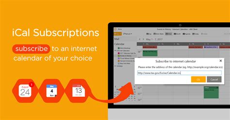 Popular ical subscriptions.  The ical calendar subscriptions on all the catego...