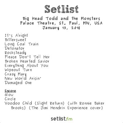 Get This Busy Monster setlists - view th