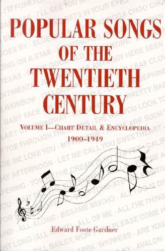 Popular songs of the twentieth century vol 1 chart detail and encyclopedia 1900 1949. - Manuales de la solución kenneth m leet.