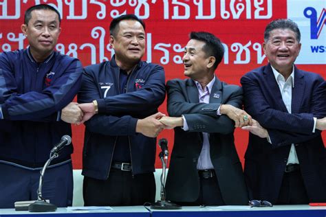 Populist party and member of outgoing administration will try to form Thailand’s next government