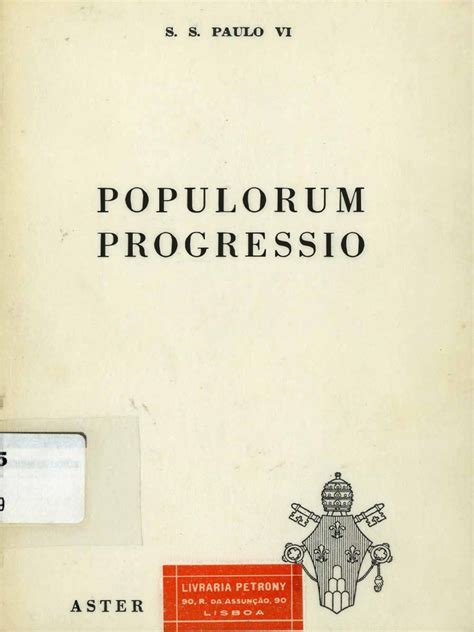 Populorum progressio pdf