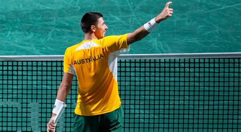 Popyrin gives Australia a 1-0 lead over Finland in Davis Cup semifinals