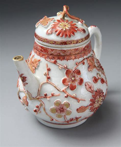 Porcelain Chinese tea pot eBay