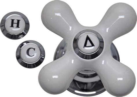 Porcelain faucet button replacement.  Faucets designed for residential ...