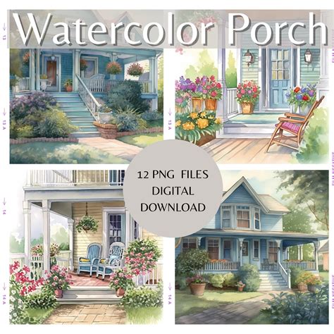 Porch Clipart - Etsy Australia