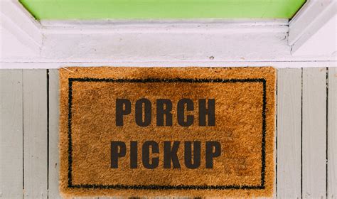 Porch pick up. What does "Porch Pick Up" actually mean? Does it just mean the transaction will happen at the seller's house, or are they supposed to leave the item on the porch for the buyer to pick up (assuming payment by venmo/paypal/etc.)? This thread is archived. New comments cannot be posted and votes cannot be cast. 2. 1. 