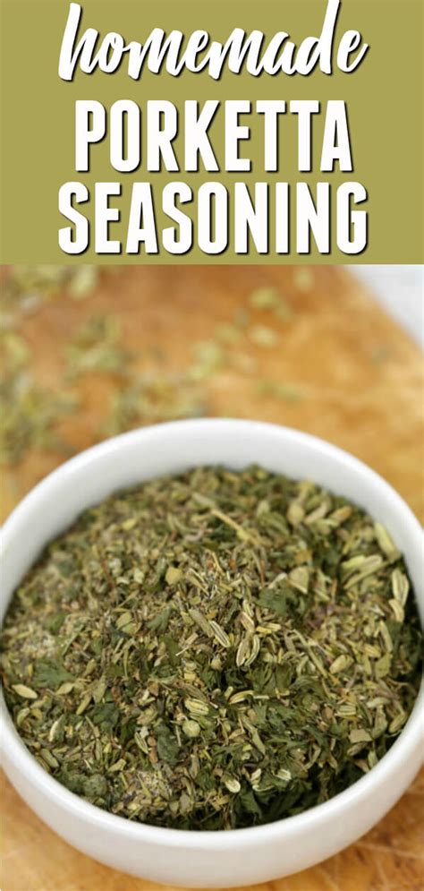 Porchetta Seasoning: Easy Homemade Spice Blend