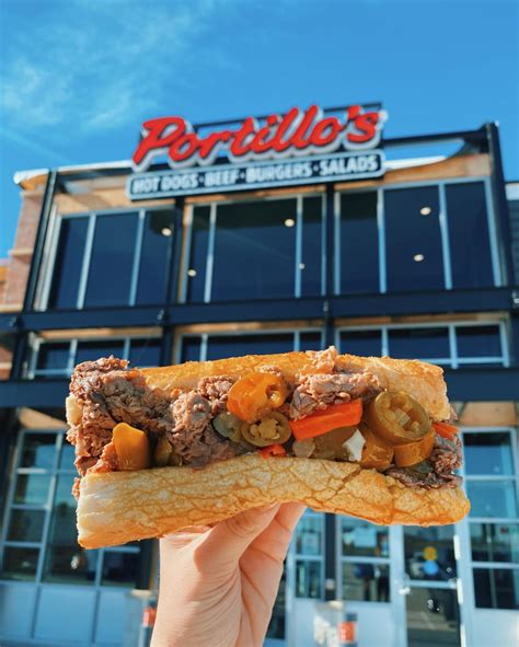 Porillos - Portillo’s can be a daunting place, especially the flagship River North location. Don’t be distracted by the 87 different lines, multiple menus, pictures, paraphernalia on the wall, and people screaming across the massive space. Instead, find the Portillo’s Hot Dogs line (not Barnelli’s) and order what Portillo’s is known for: Chicago ...