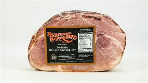 Pork Bone-In Smoked Ham 7 Lbs. - Fossil Farms