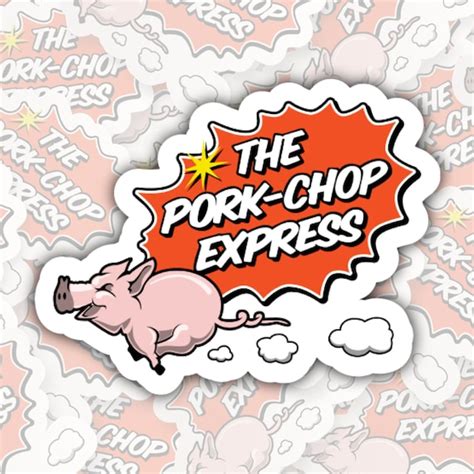 Pork Chop Stickers - Etsy