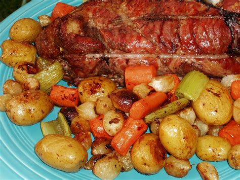 Pork Roast with Potatoes and Carrots in Oven Recipes