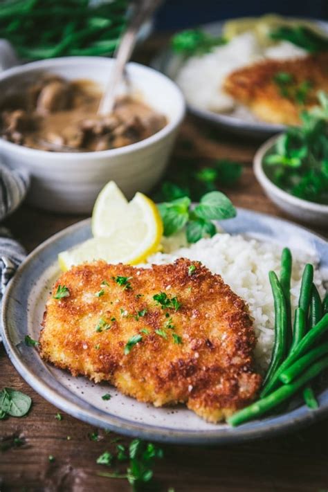 Pork Schnitzel with Pan Gravy EWTN