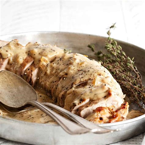 Pork Tenderloin With Peppercorn Sauce Recipe