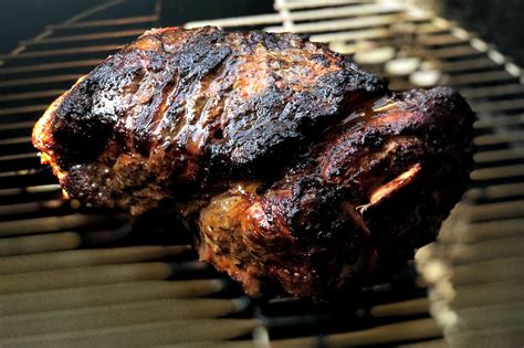 Pork butt on smoker. Watch Video. Matt Pittman's Pulled Pork - You Tube Video. 1. Preheat the Traeger temperature with the lid closed to 275°F; this will take about 15 minutes. 275 ˚F / 135 ˚C. 2. Trim the pork butt: With a sharp knife, … 