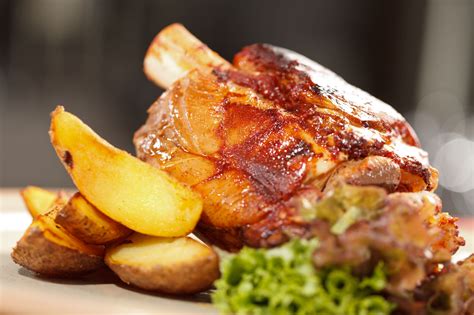 Pork knuckle. Pork knuckle recipe in wood-fired oven. Slow cooking, selected spices and herbs, seasonal vegetables and a divine result! We share with you small and bigger ... 