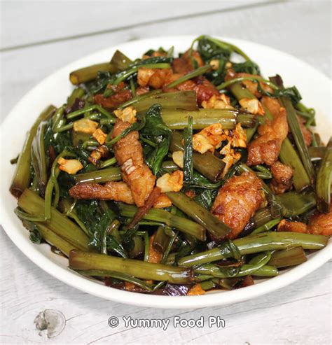 Pork with Kangkong Recipe