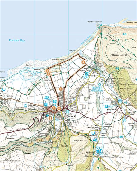 Porlock Marshes - Print walk - South West Coast Path