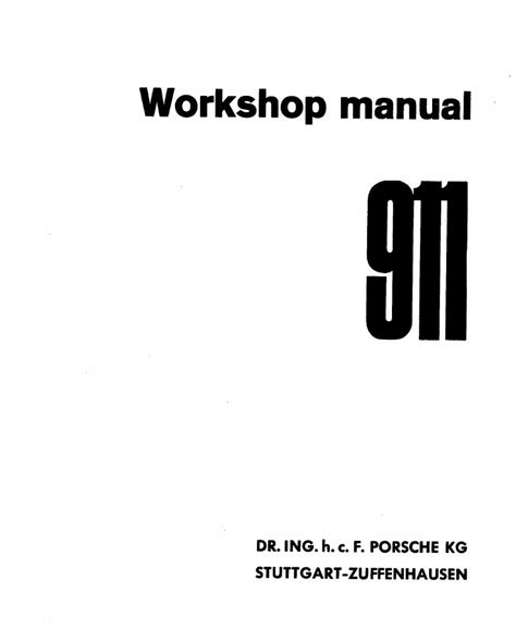 Porsche 911 1972 service and repair manual. - A handbook of corporate governance and social responsibility.