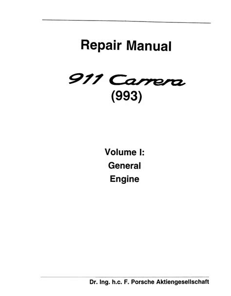 Porsche 911 993 1993 1998 workshop service repair manual. - Relatorio da comissão especial do algodão.