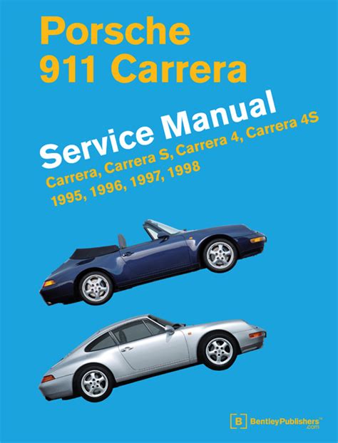 Porsche 911 carrera type 993 service manual 1995 1996 1997 1998 carrera carrera s carrera 4 carrera 4s. - Roberto j. payró y su tiempo..
