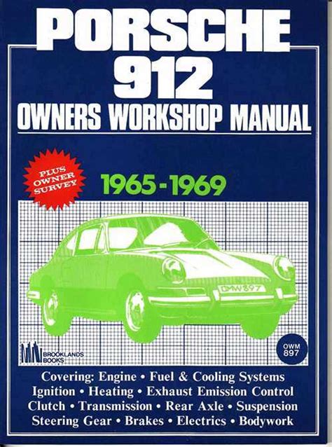 Porsche 912 workshop manual and owners handbook. - Juki ddl 555 sewing machine manuals.