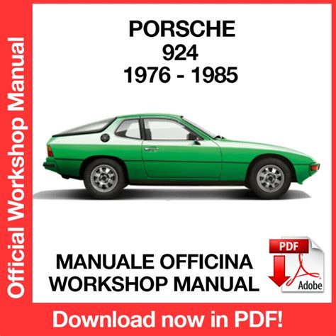 Porsche 924 924 turbo officina manuale di riparazione. - Kawasaki utility vehicle service manual mule 610.