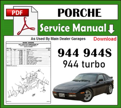 Porsche 944 944 944s 944 turbo workshop manual. - Answers american history guided activity 6 2.