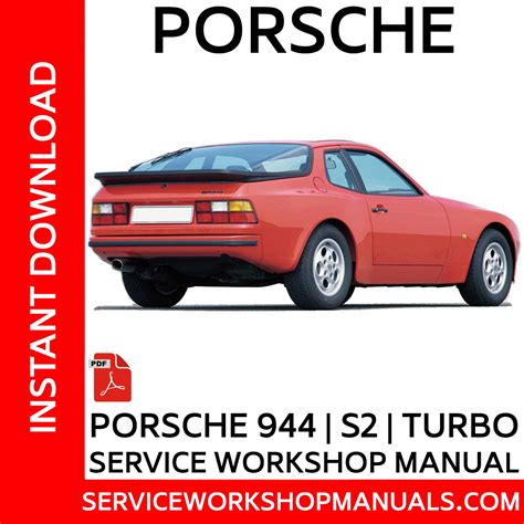 Porsche 944 service manual 944s 944 turbo herunterladen. - Great gatsby study guide for 8th graders.