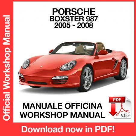 Porsche boxster s 987 manual german. - Manuale di servizio del generatore honda g100.