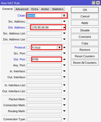 Port 2000 mikrotik.  Click the "General" tab and type the public or I...