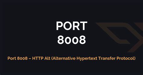 Port 8008 exploit.  In fact, the range 7983-7997 is unassigned by IANA.  The issue re...