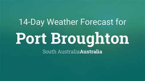 Port Broughton 14-Day Weather Forecast - GISMETEO.COM