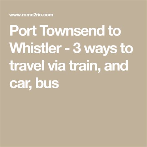 Port Townsend to Ashland - 7 ways to travel via train, bus