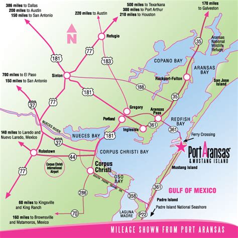 Port aransas directions. The original island life destination, Port Aransas and Mustang Island are 18 miles of shoreline and wide, sandy beaches—with everything you need to plan the perfect beach vacation. life moves at a slower pace here. You’re on island time. 361 361 San Jose Island Port Aransas Community Theatre. 