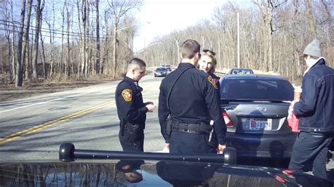 The Tenafly Police Department released the video Tuesday showing Caren