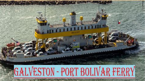  The Galveston-Port Bolivar ferry is the bridge between two segments of State Highway 87. South of IH-10, State Highway 87 is the only highway around Galveston Bay. The free ferry service provided by the Texas Department of Transportation (TxDOT) is the only way motorists can cross the waterway between Bolivar Peninsula and Galveston Island. . 
