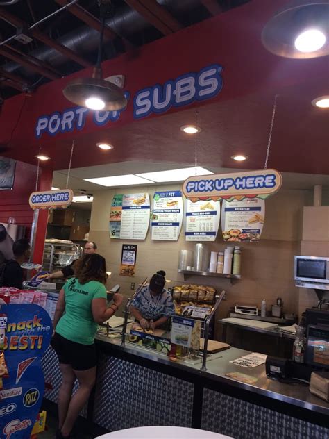 Port of subs near me. Specialties: Port of Subs made-fresh-to-order subs are prepared while the customer looks on and the unique taste comes from freshly sliced, top quality meats and cheeses, freshly baked breads and zesty dressings and spices. Port of Subs also offers a variety of hot subs, breakfast subs, fresh salads, an extensive line of catering party trays, desserts … 