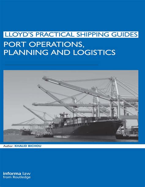 Port operations planning and logistics lloyds practical shipping guides. - Volvo fl lkw schaltplan handbuch sofort-download.