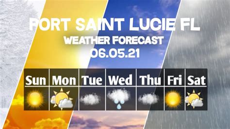 Port st lucie 10 day weather. Weather forecast for Port St. Lucie Lightning storms will increase throughout the day, with the highest chance for storm Wednesday evening and overnight. Wind … 