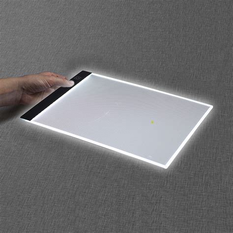 Portable A4/A5 Tracing LED Copy Board Light Box,UltraThin Adjustable