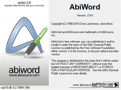 Portable AbiWord 2.9.2 Free Download
