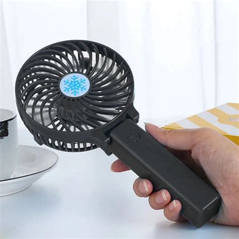 Portable Mini Fan USB Rechargeable Battery Handheld Hand …