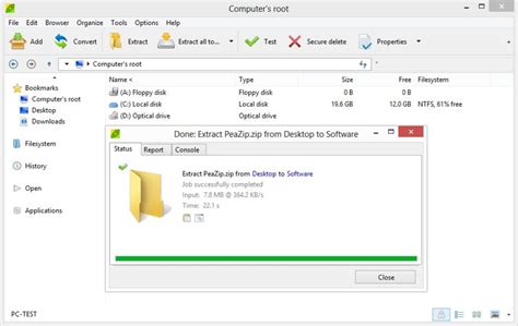 Portable PeaZip 6.3.1 Free Download