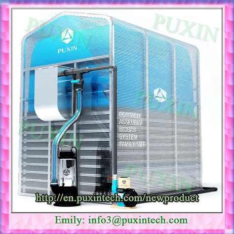 Portable Puxin Petit Biogaz Digesteur Anaérobie De Combustible …