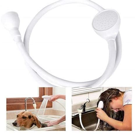 Portable Sink Hose Faucet Sprayer, Pet Faucet Sprayer, Shampoo …