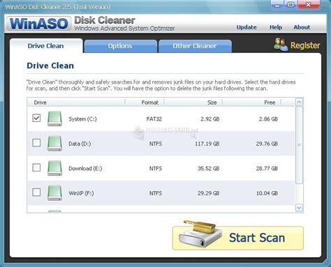 Portable WinASO Disk Cleaner 3.0 Free Download