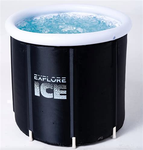 Portable cold plunge. Best cold plunge tub for beginners. Polar. This budget-friendly inflatable tub gets the job done with a protective cover and plastic drainage tap. Setup takes less than … 