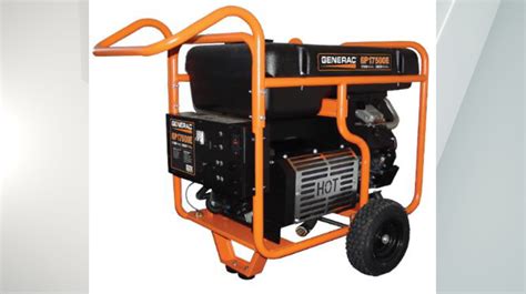 Portable generators recalled over serious fire and burn hazards